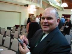 Rodney Hide, blogging live